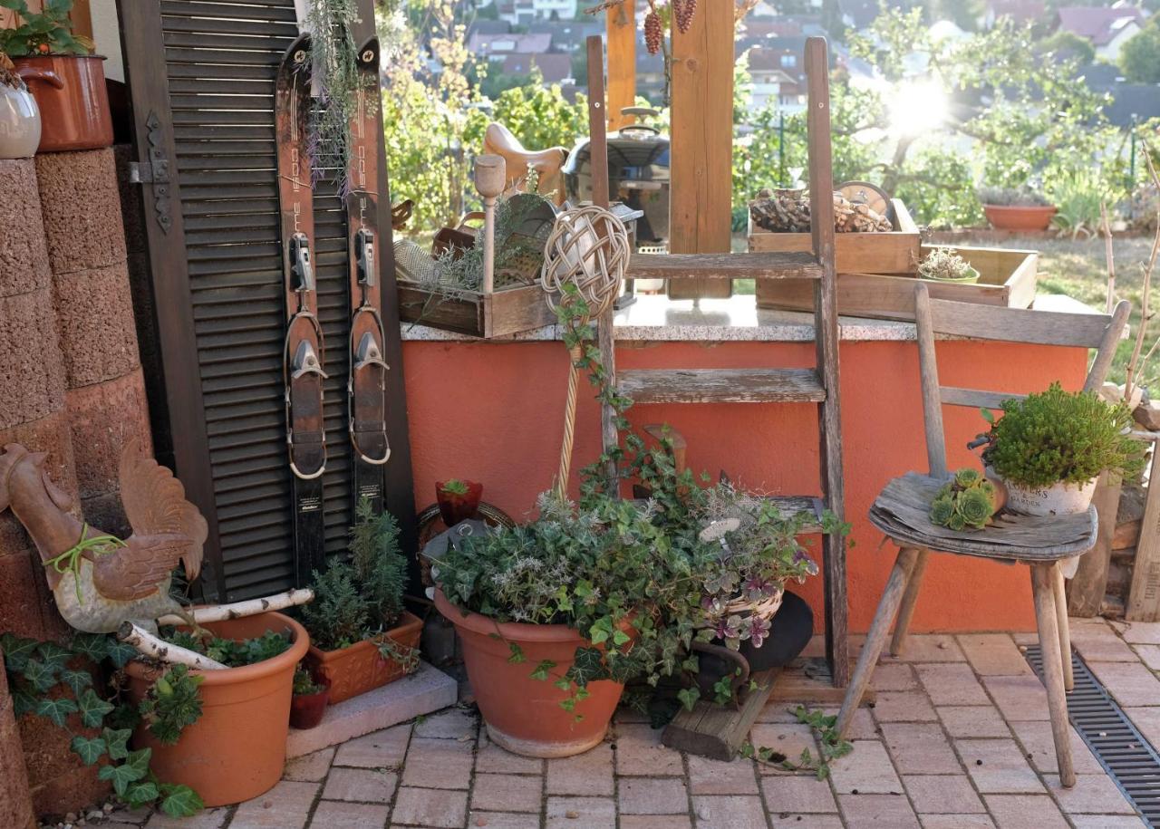 Ferienwohnung Im Paradies Momlingen Exteriör bild